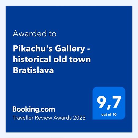 Pikachu'S Gallery - Historical Old Town Pozsony Kültér fotó